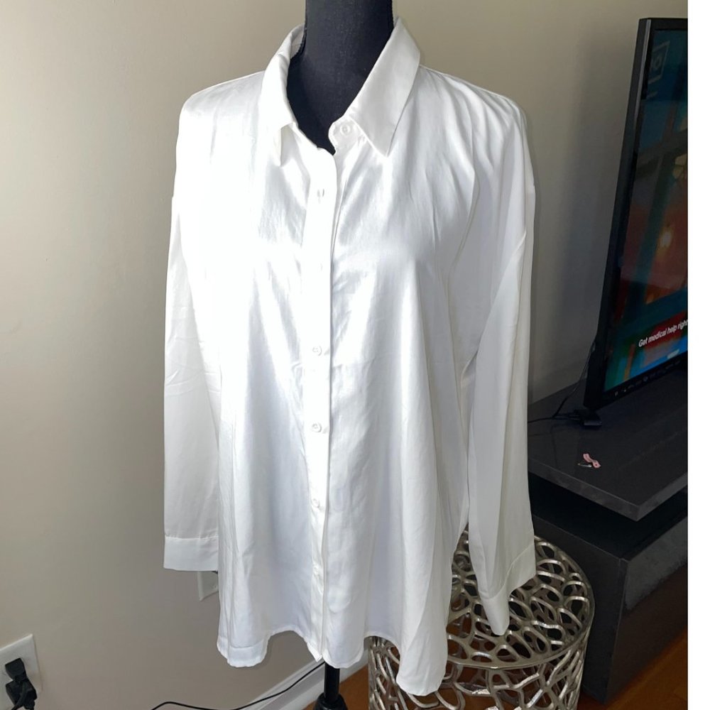 Island Breeze Button Down Size Large - image 4